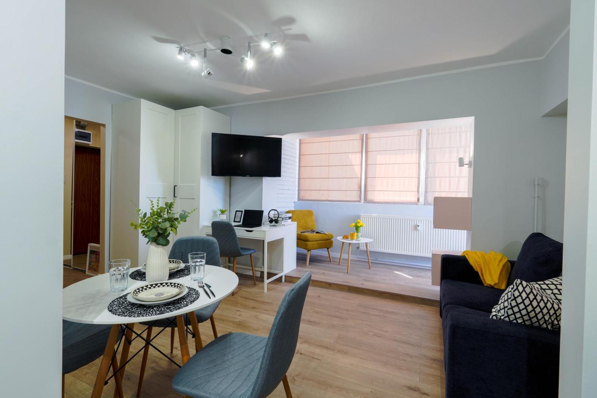 Andreea - Cozy Studio Near Piata Obor Market Букурещ Екстериор снимка
